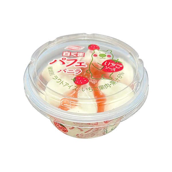 包裝設(shè)計(jì)欣賞白熊芭菲香草草莓醬(丸永制菓) (圖1)